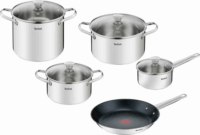 Tefal Cook Eat Edénykészlet - Inox (9 részes)