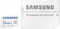 Samsung 32GB PRO Endurance microSDHC UHS-I CL10 Memóriakártya + Adapter