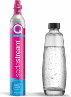 SodaStream + Quick Connect CO2 palack / 1L üveg palack szódagéphez