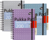 Pukka Pad 100 lapos A5 vonalas spirálfüzet - Többfajta