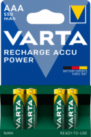 Varta Recharge Accu Power AAA 550 mAh NiMH Ceruzaelem (4db/csomag)