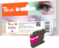 Peach (Brother LC-225XLM) Tintapatron Magenta