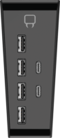 Venom VS5006 USB Type-C PS5 HUB (6 port)