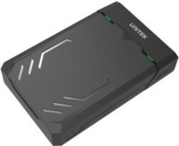 Unitek DiskGuard Raiden 2.5" / 3.5" USB 3.0 Külső HDD/SSD ház - Fekete