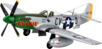 Revell P-51D Mustang vadászrepülőgép műanyag modell (1:72)