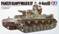Tamiya German Pzkpw IV AusfD tank műanyag összeépíthető makett (1:35)