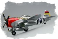 HobbyBoss P-47D Thunderbolt vadászrepülőgép műanyag modell (1:72)