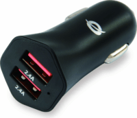 Conceptronic CARDEN04B Autós USB-A töltő - Fekete (24W)