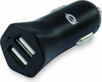 Conceptronic CARDEN03B Autós USB-A töltő - Fekete (12W)