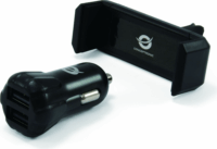 Conceptronic CUSBCAR2AKIT Autós USB-A töltő - Fekete (10W)