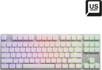 Sharkoon PureWriter TKL RGB Mechanikus (Kailh Blue) USB Gaming Billentyűzet - Angol (US) - Fehér