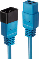 Lindy 30120 IEC hosszabbító kábel - 1m