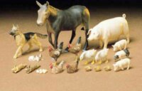 Tamiya Livestock állatfigurák készlet