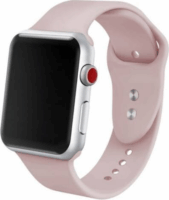 Mybandz Apple Watch S1/2/3/4/5/6/7 Szilikon szíj 38/40/41mm - Púder