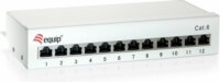 Equip 227362 19" Patch panel - 12 port