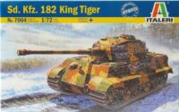 Italeri King Tiger harckocsi műanyag modell (1:72)