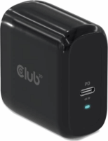 Club3D CAC-1905EU Hálózati USB-C töltő - Fekete (65W)
