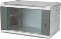 Alantec 19" Fali rack szekrény 6U 600x450 mm - Szürke
