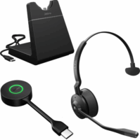 Jabra Engage 55 MS Wireless Headset - Fekete