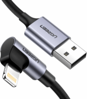 Ugreen US299 USB-A apa 2.0 - Lightning apa Adat és töltőkábel - Fekete (1m)