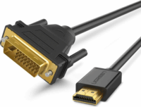 Ugreen 30116 HDMI - DVI kábel 1m - Fekete