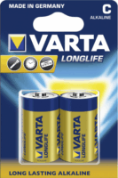 Varta Longlife Extra Alkaline Babyelem (200db/csomag)