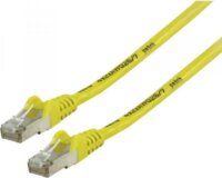 Netrack RJ45,csomómentes, Cat 6 UTP kábel, 5m sárga