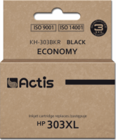 Actis (HP 303XL T6N04AE) Tintapatron Fekete