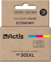 Actis (HP 305XL 3YM63AE) Tintapatron Tri-color