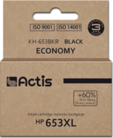 Actis ( HP 653XL 3YM75AE) Tintapatron Fekete
