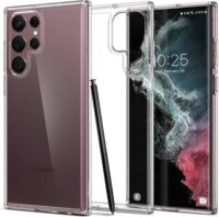 Spigen Ultra Hybrid Samsung Galaxy S22 Ultra Szilikon Tok - Átlátszó