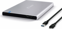 Fantec ALU7MMU3 2.5" USB 3.0 Külső HDD/SSD ház - Ezüst