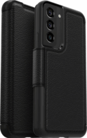 Otterbox Strada Samsung Galaxy S22 Bőr Tok - Fekete
