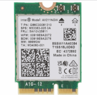 Intel Wi-Fi 6E AX211 (Gig+) WLAN hálózati Adapter