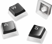 SteelSeries PRISMCAPS Keycap szett - Fekete (Amerikai)