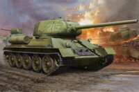 HobbyBoss II. Világháborús Szovjet T-34/85 tank műanyag összeépíthető makett (1:16)