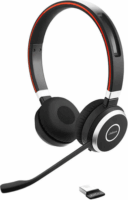 Jabre Evolve 65 SE UC Stereo Wireless Headset - Fekete