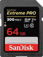 Sandisk Extreme PRO SDXC 64GB UHS-II Memóriakártya