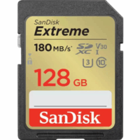 Sandisk Extreme 128GB SDXC UHS-I Memóriakártya