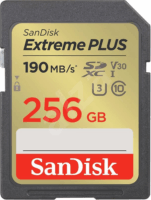 Sandisk Extreme Plus 256GB SDXC UHS-I Memóriakártya