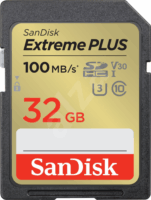 Sandisk Extreme Plus 32GB SDHC UHS-I Memóriakártya