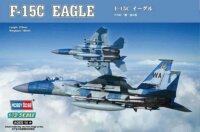 HobbyBoss F-15C Eagle vadászrepülőgép műanyag modell (1:72)