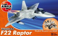 Airfix QUICKBUILD F-22 Raptor vadászrepülőgép műanyag modell (1:72)