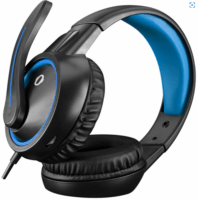 Snopy SN-GX1 Gaming Headset - Fekete/Kék