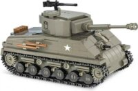 Cobi M4A3E8 Sherman tank műanyag modell (1:48)
