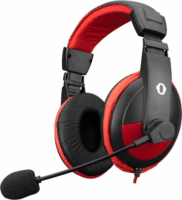 Snopy SN-4488 Gaming Headset - Fekete/Piros