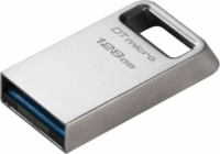 Kingston DT Micro 128GB USB 3.2 Pendrive - Ezüst