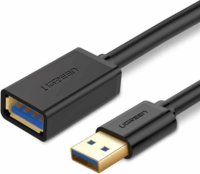 Ugreen 30125 USB 3.0 Hosszabító kábel - Fekete (0.5m)