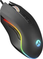 Everest SM-F09 Titanio RGB USB Gaming Egér - Fekete