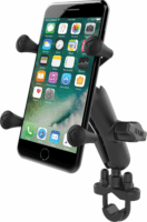 RAM Mounts X-Grip U-Bolt Mobiltelefon kerékpáros tartó - Fekete